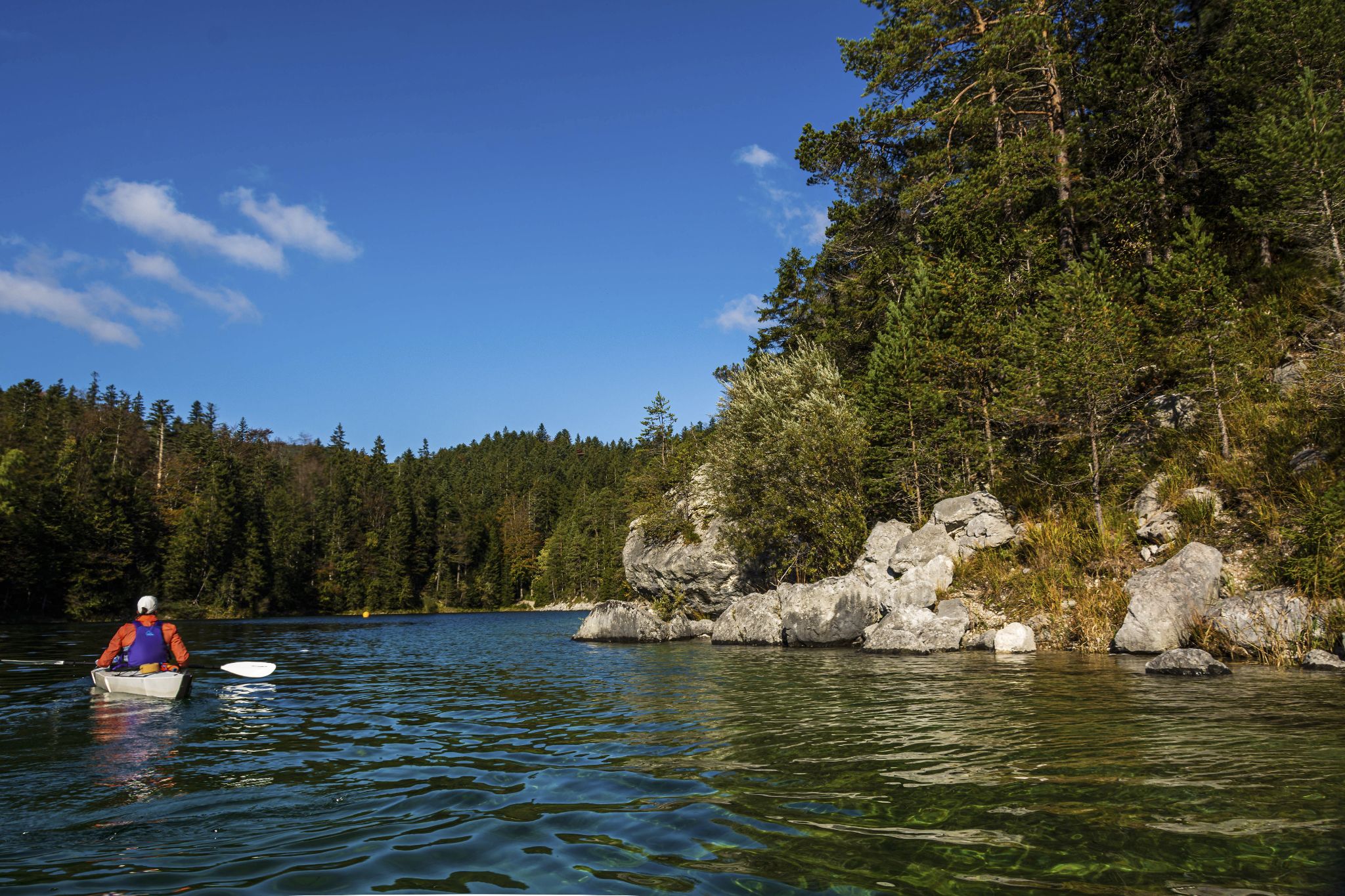 Kajaktour Eibsee 09.10.2021